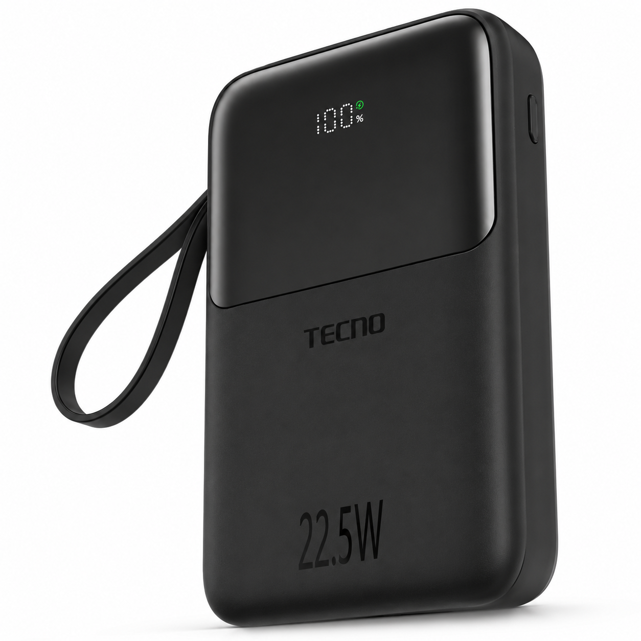 TECNO S101Q Power Bank 10000mAh – Charge Rapide 22.5W avec 4 Câbles Intégrés | Livraison Gabon | Kadmarket